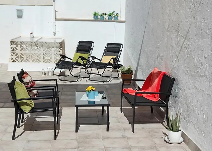 公寓 Bonito Piso Centrico Con Wifi Y Terraza